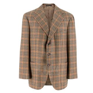 Gianni Volpe Napoli Patterned Single Breasted Blazer