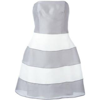 Armani Collezioni mini corset strapless dress