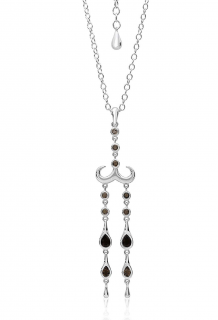 Lucy Quartermile quartz necklace