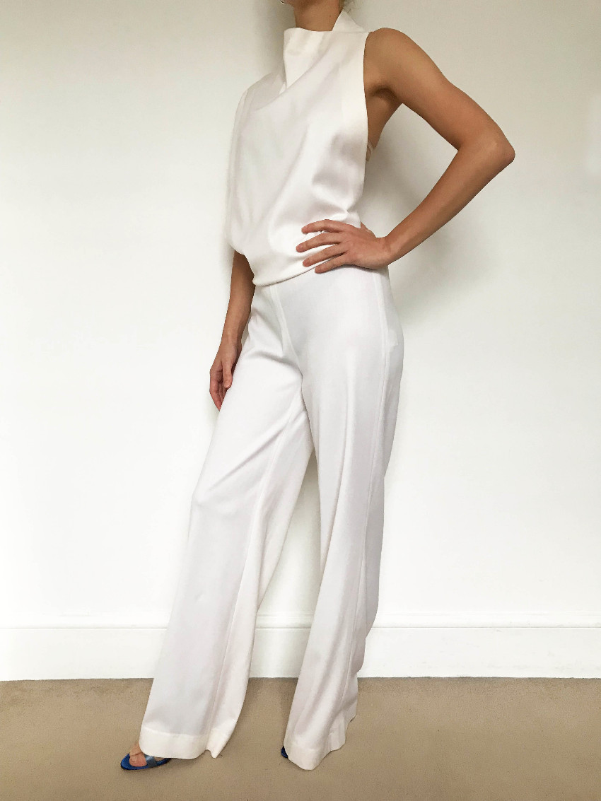 osman draped jumpsuit