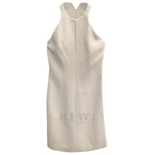 Bottega Veneta Grey Key-Hole Sleeveless Dress
