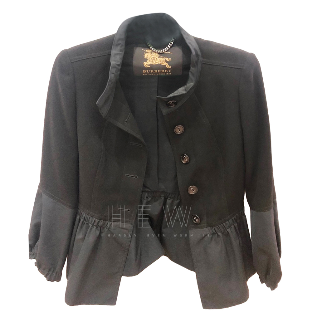 Burberry Prorsum Short Black Jacket | HEWI