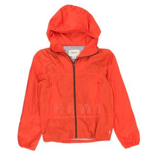 Bellerose Hyno Puffer Jacket In Neon Orange