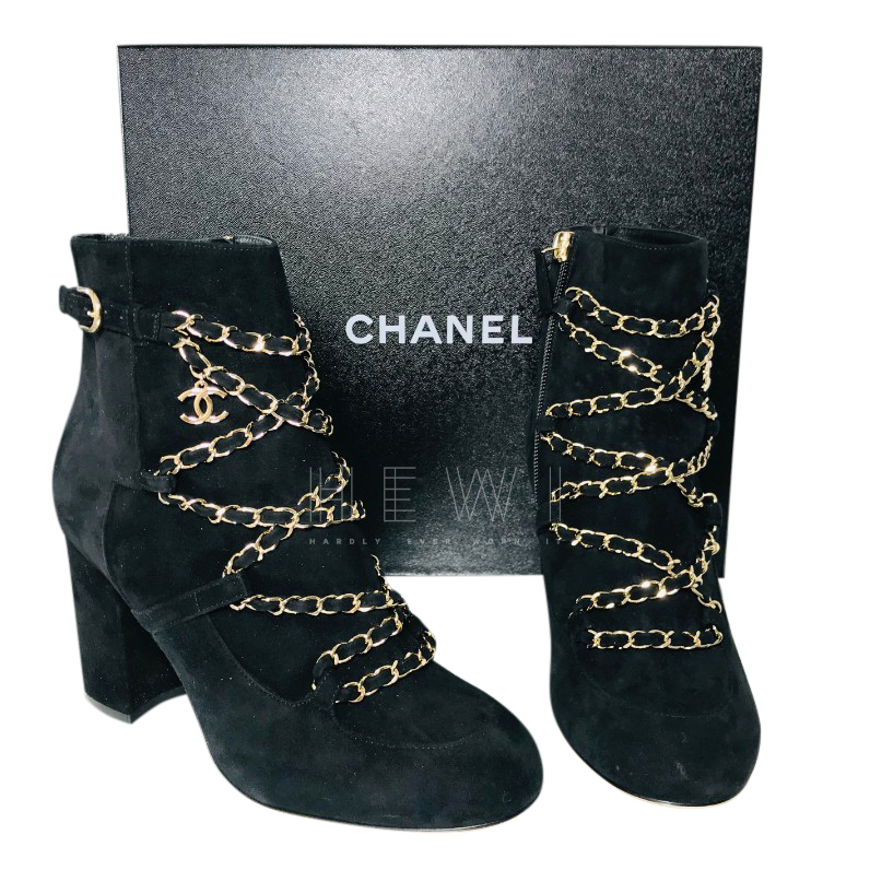 chanel 218 boots