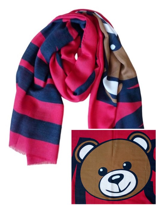 moschino scarf teddy bear