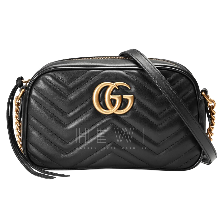 gucci marmont small matelassé shoulder bag