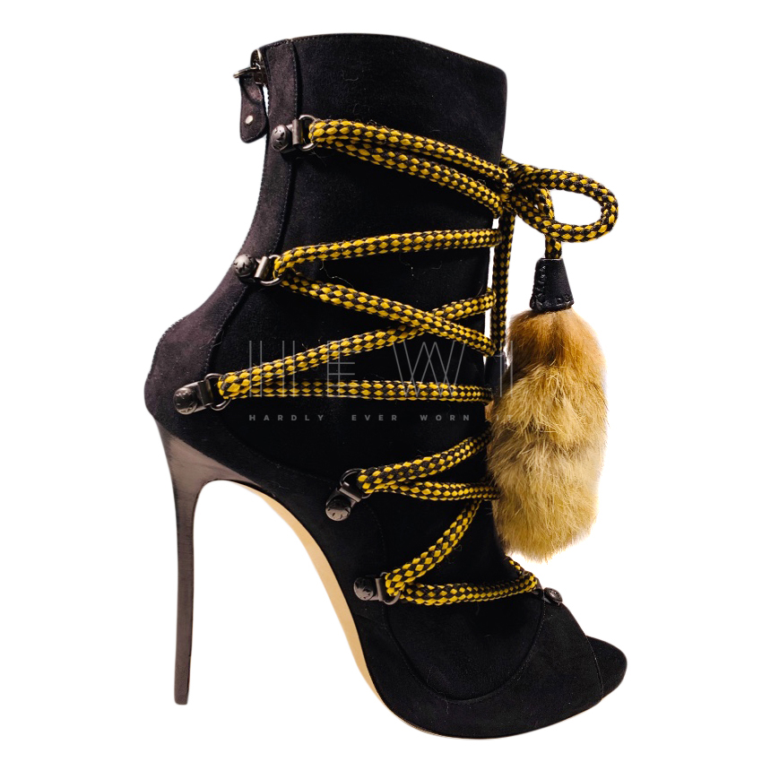 Dsquared Riri Suede Laceup Ankle Boots | HEWI