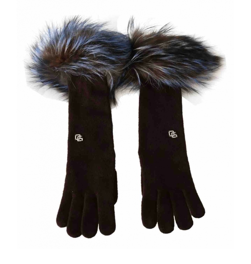 mink fur gloves