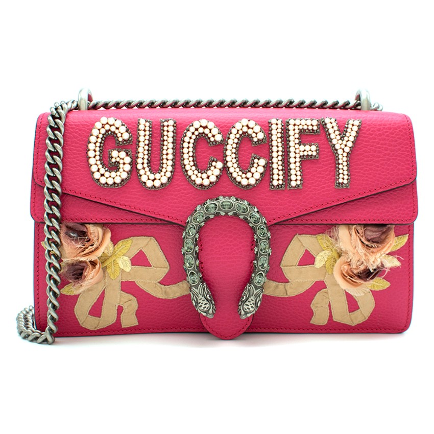 Pink Gucci Purse With Hearts Game | semashow.com