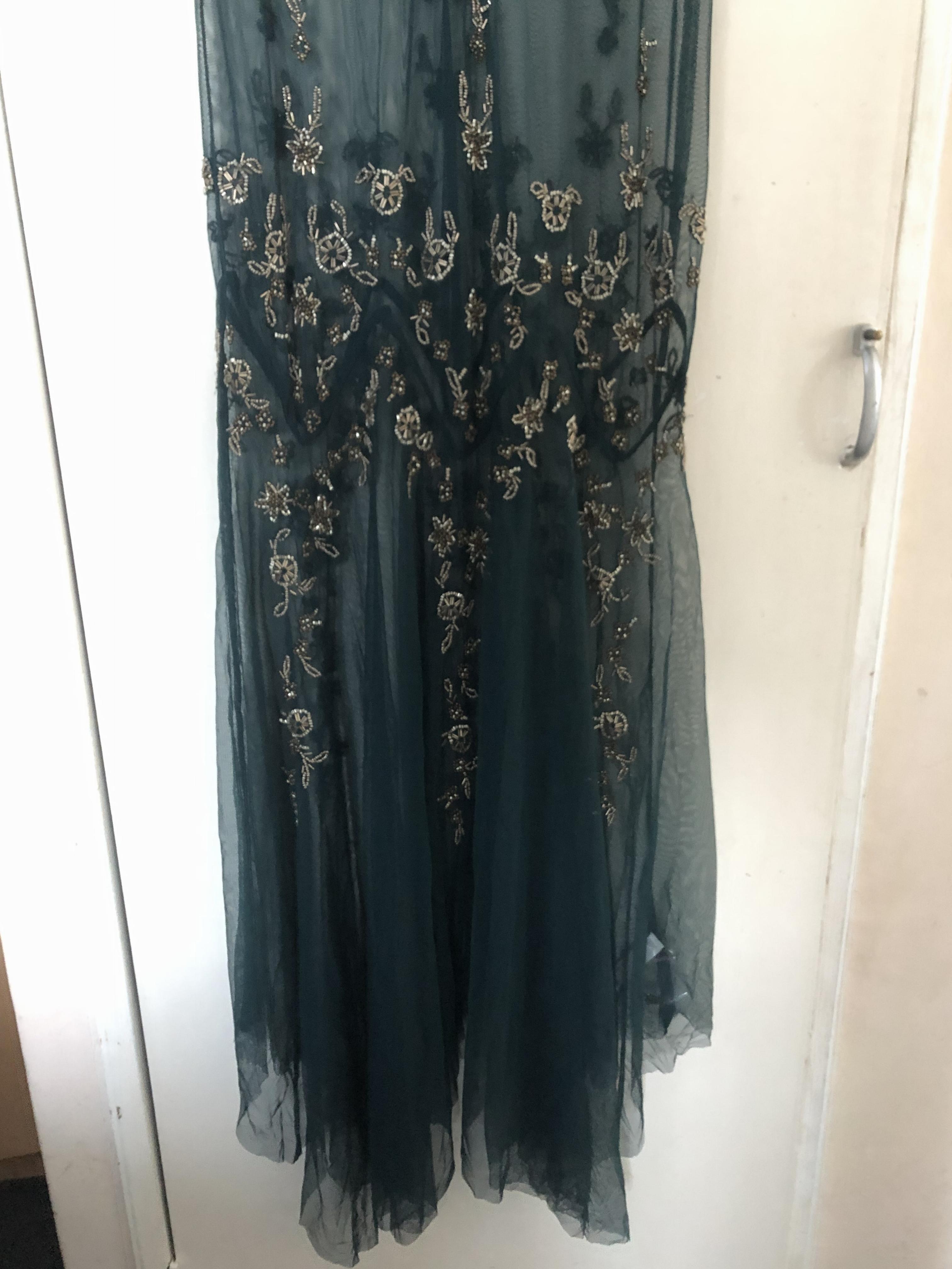 annabelle embroidered maxi slip