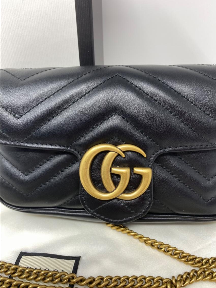 gg marmont small matelassé shoulder bag