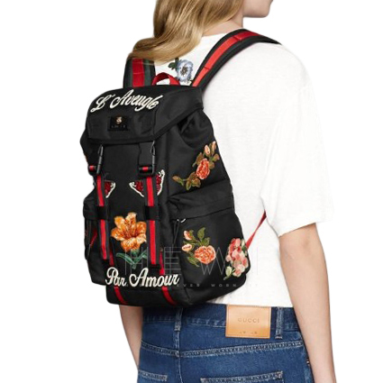 gucci backpack blind for love