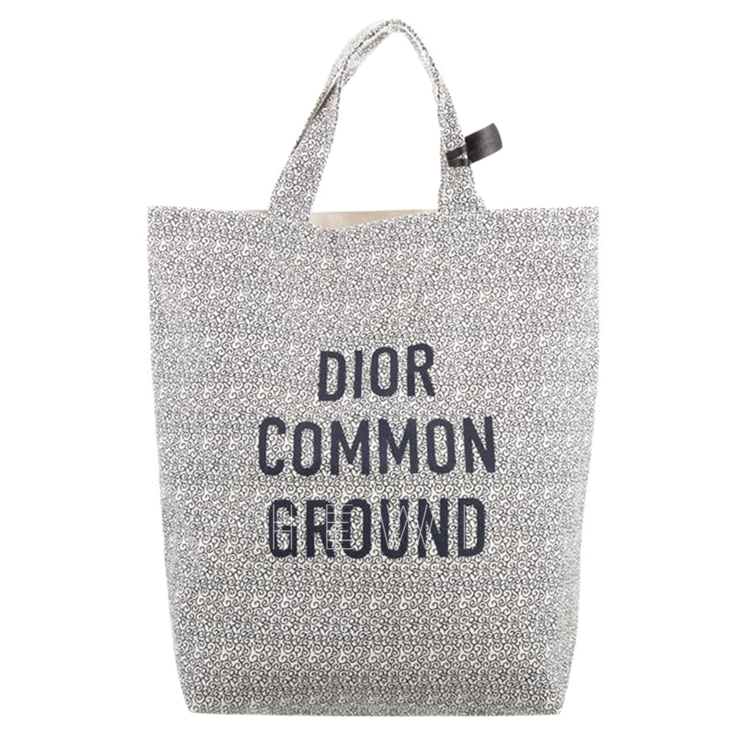 dior canvas tote