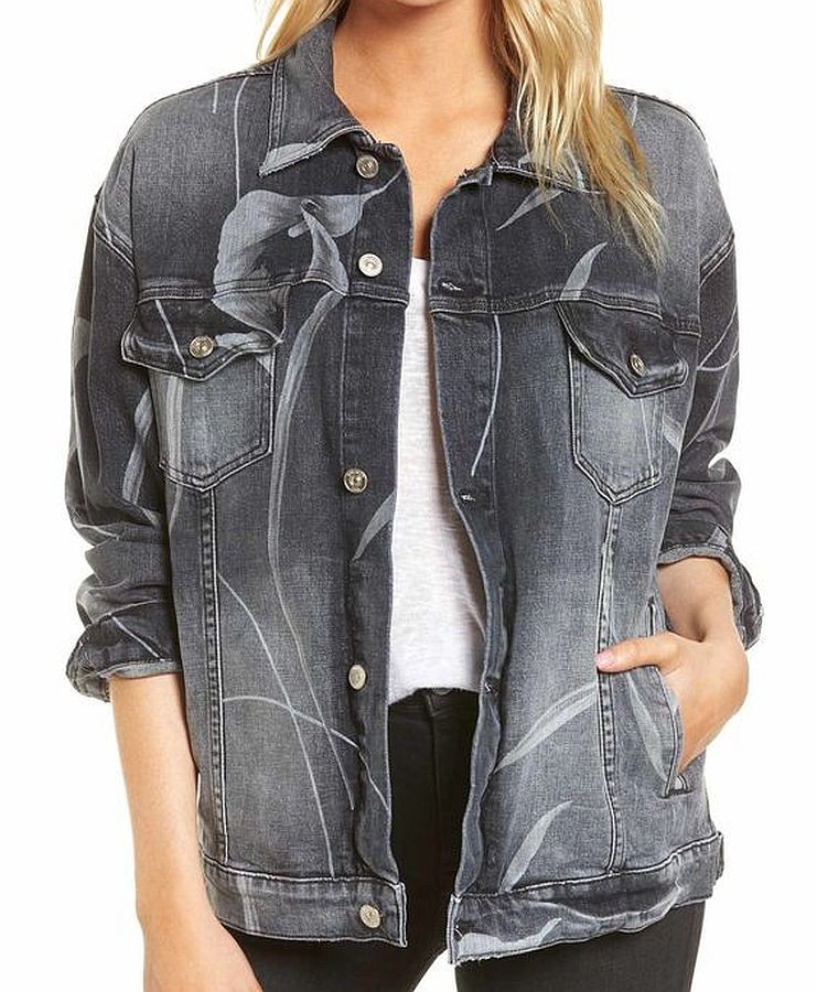 hudson denim jacket womens