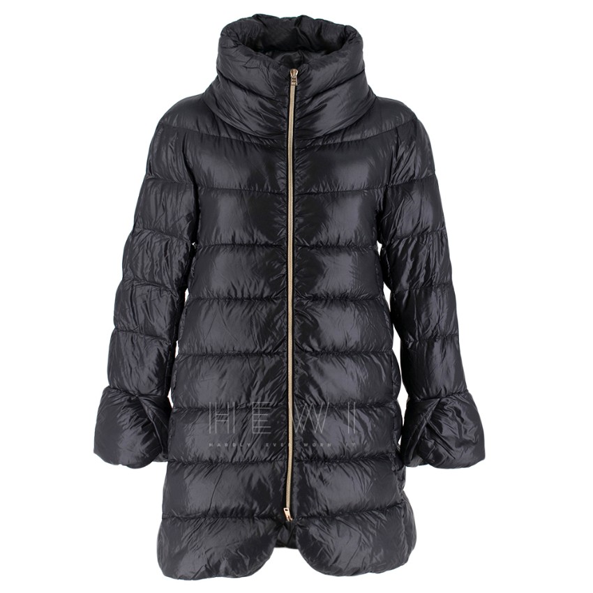 Herno Black Quilted Goose Down Puffer Jacket | HEWI