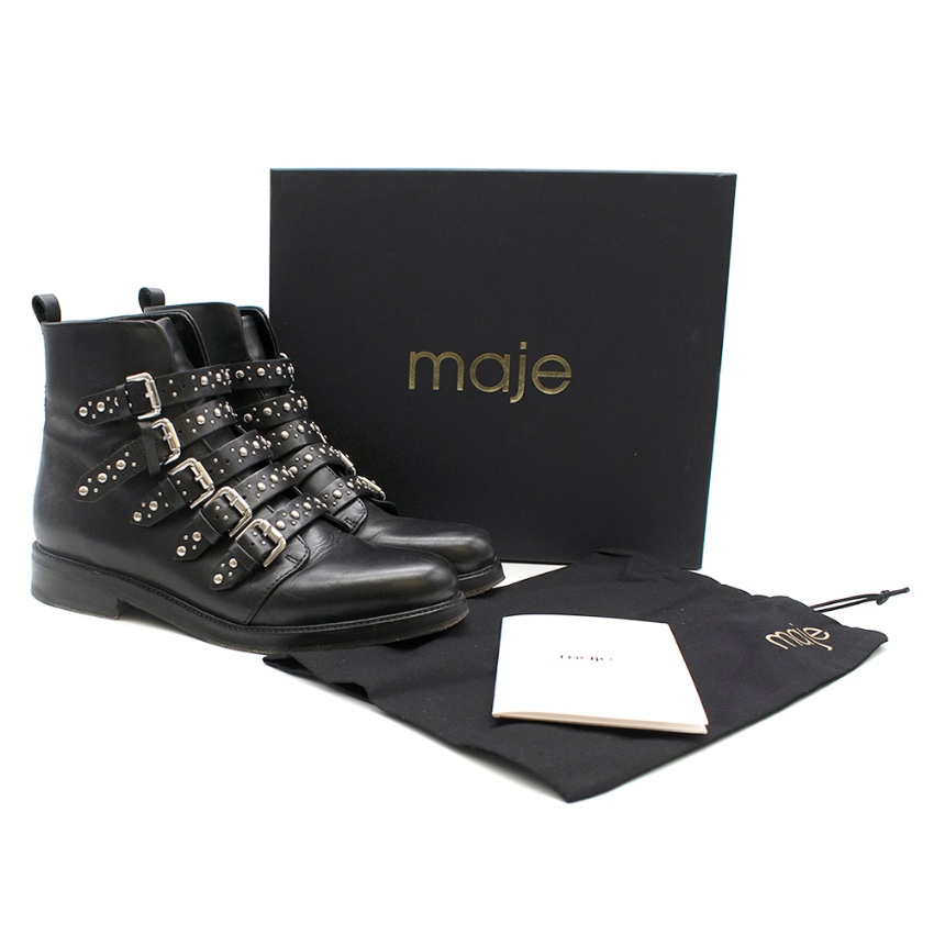 maje black boots