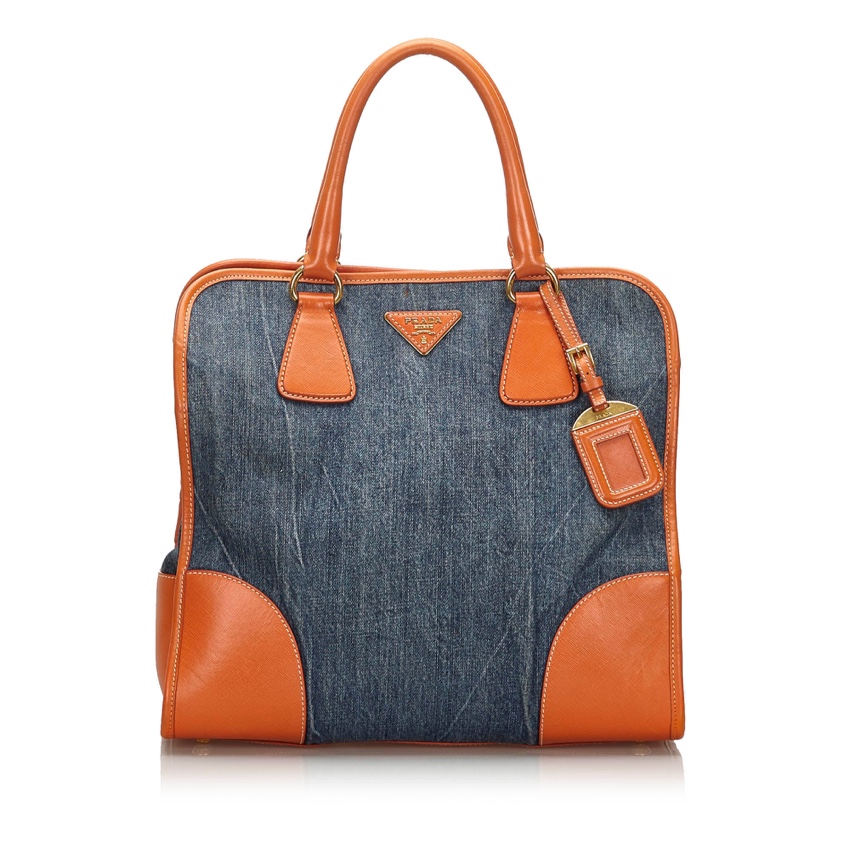 prada handbags orange leather