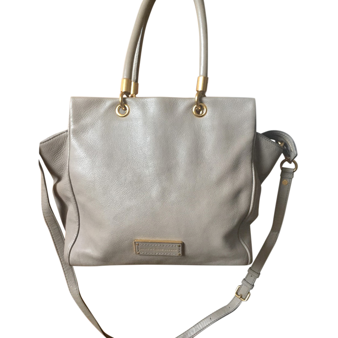 pale grey handbag