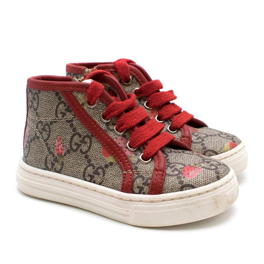 gucci ace gg high top