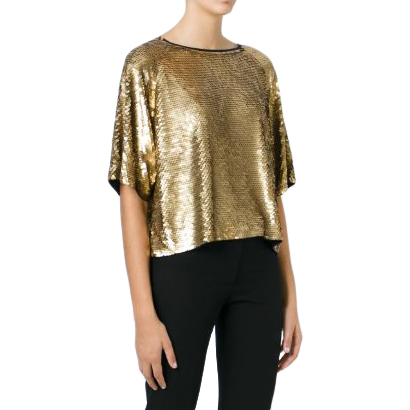 michael kors gold top