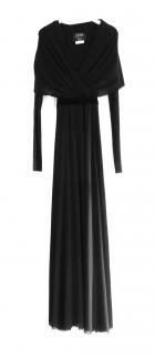 Jean Paul Gaultier Maille Femme black gown