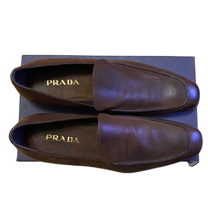 prada mens loafers