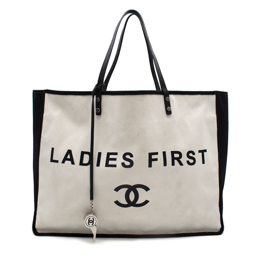 chanel ladies first tote