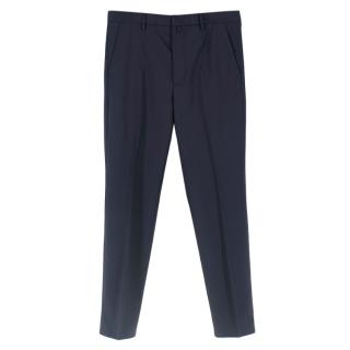 McQ by Alexander McQueen Navy Fitted Tailored Pants