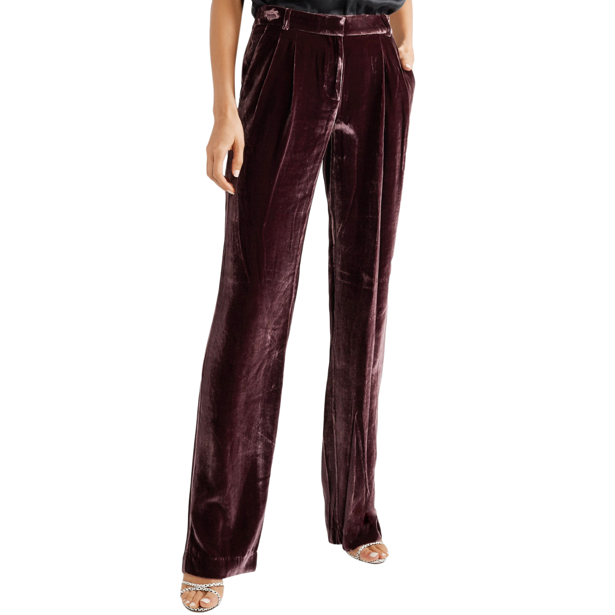 michael kors velvet pants