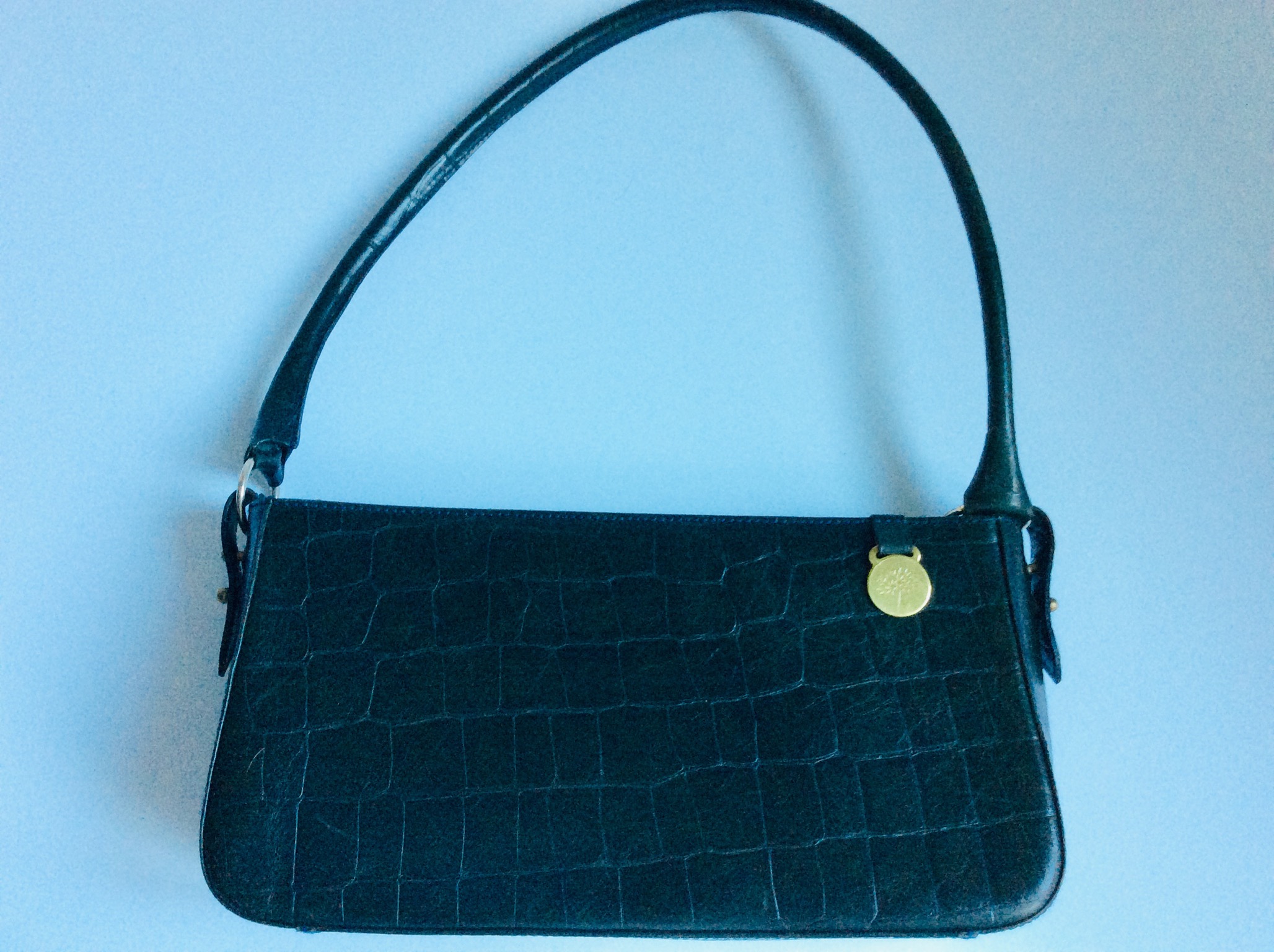 mulberry palm green purse