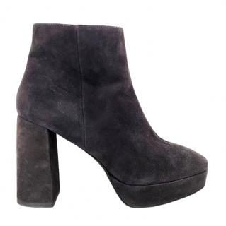 Bimba Y Lola Suede Ankle Boots