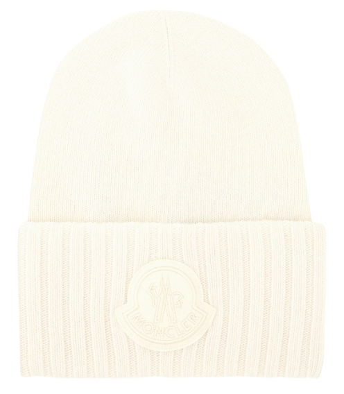 moncler cream hat