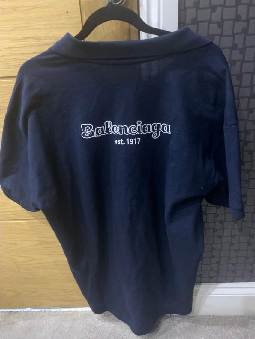 balenciaga est 1917 t shirt