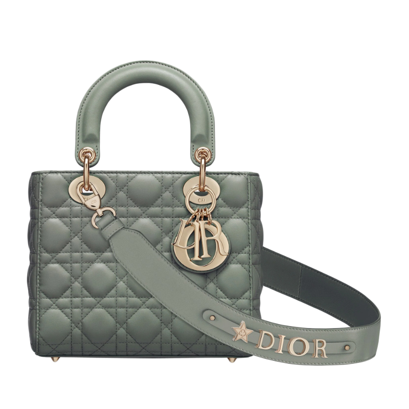 lady dior lambskin tote bag