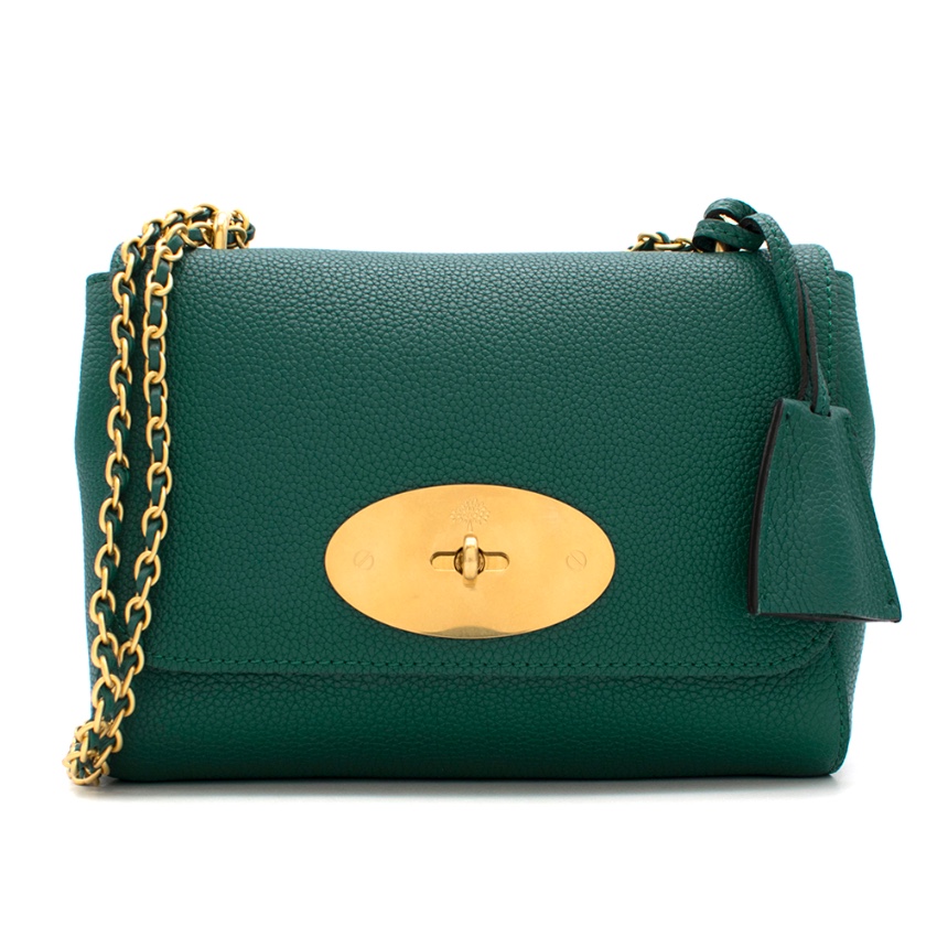 Mulberry Small Lily Bag In Ocean Green | HEWI