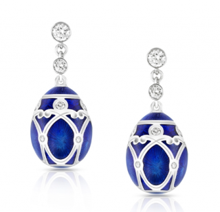 Faberge Palais Yelagin Royal Blue Earrings (with authenticity certificate)