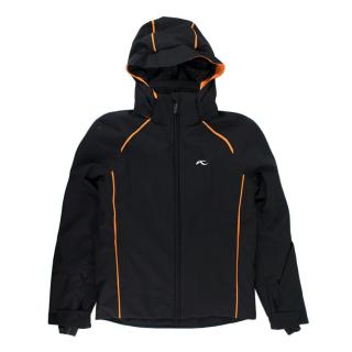 ]Kjus Formula 10Yrs Black/Orange Ski Jacket