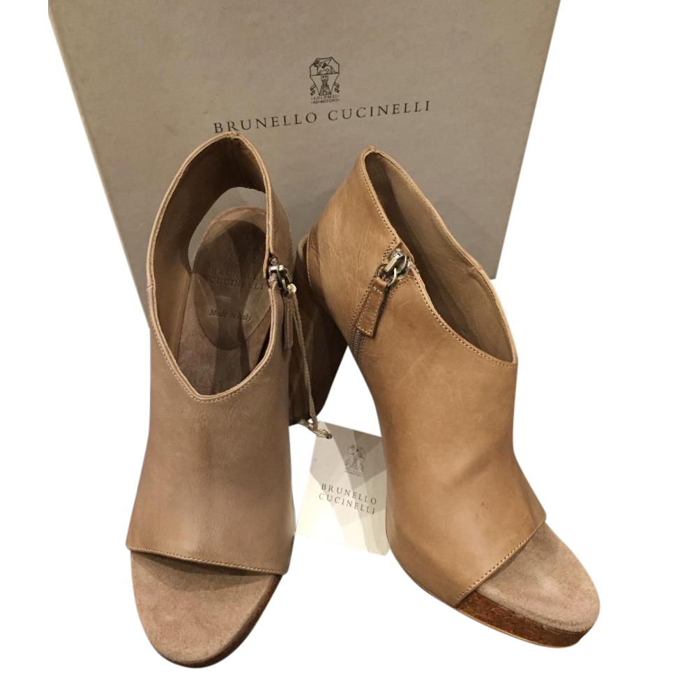 brunello cucinelli booties