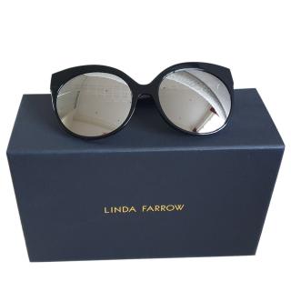 Linda Farrow oversized cat eye sunglasses