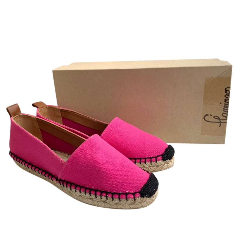 pink espadrilles