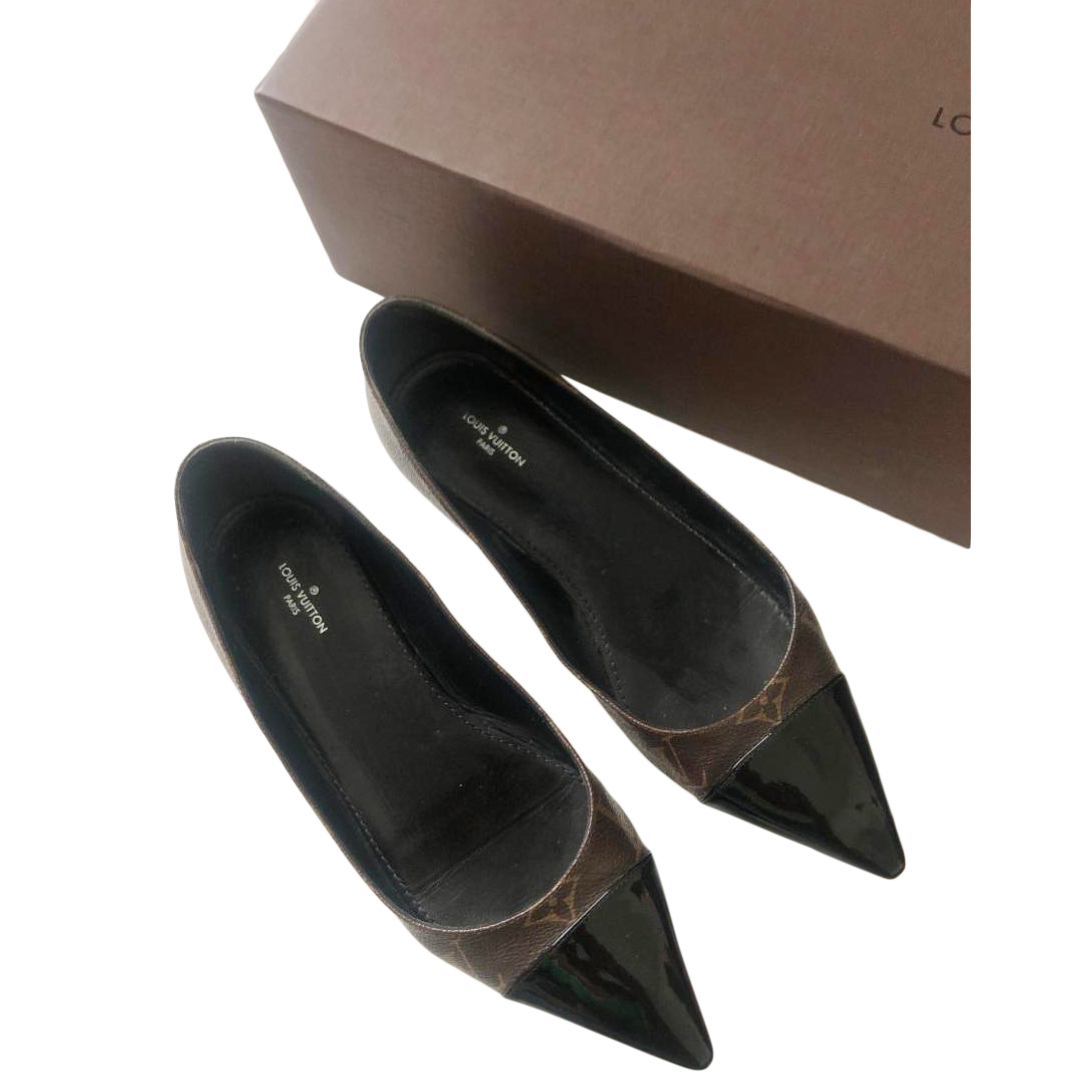 lv ballerina flats