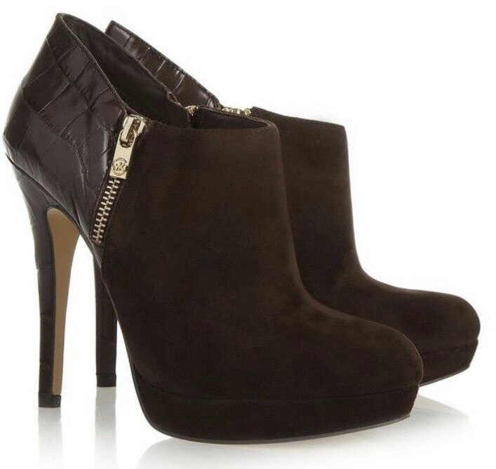 michael kors high heel ankle boots