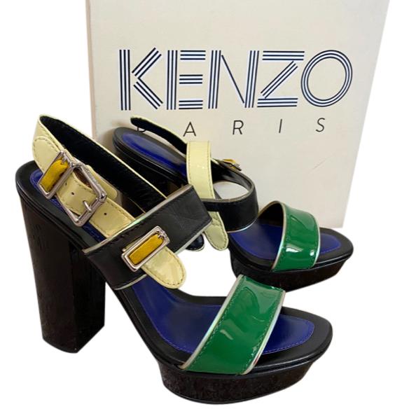 kenzo platform sandals