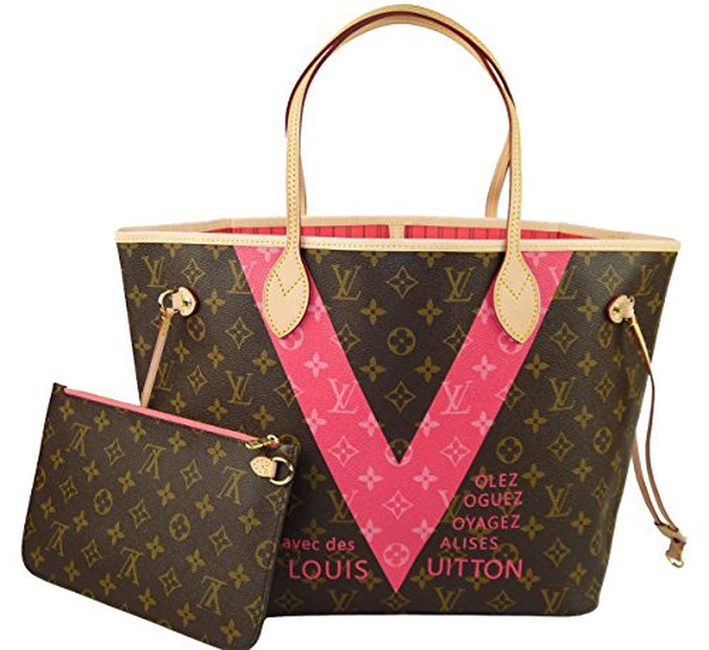 Louis Vuitton Neverfull Mm Monogram V Grenade Tote Bag Hewi