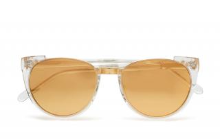 Linda Farrow Mirrored Acetate Sunglasses