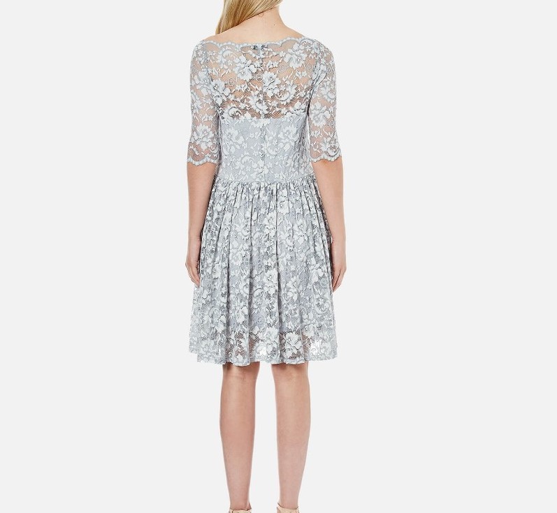 ganni lace dress