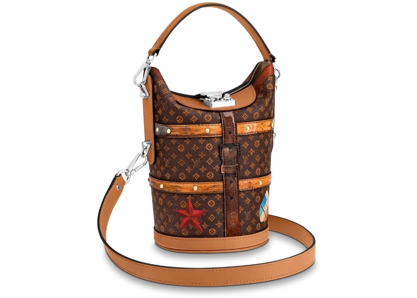 louis vuitton duffle bag with strap