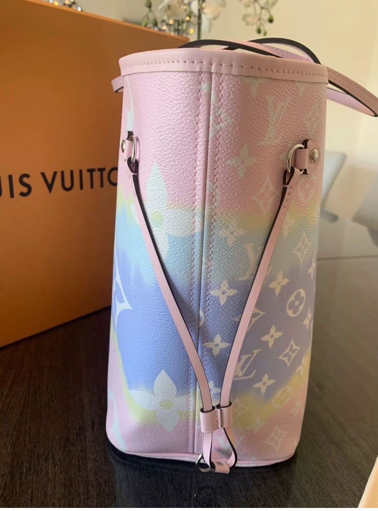 Pastel Louis Vuitton Bag Neverfull Mm 