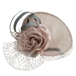 Jane Taylor Rose & Tulle Embellished Occasion Hat