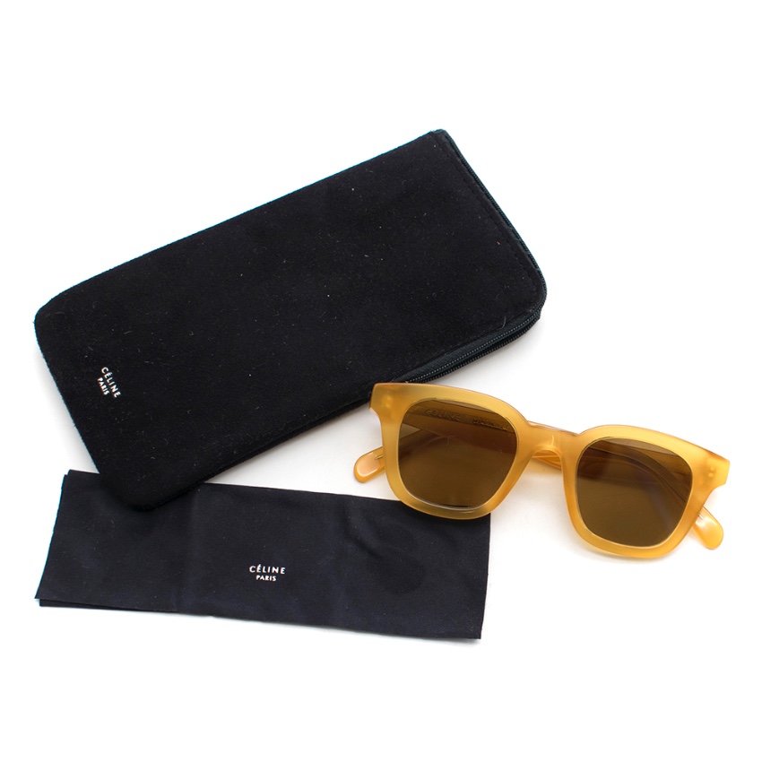 celine square frame sunglasses